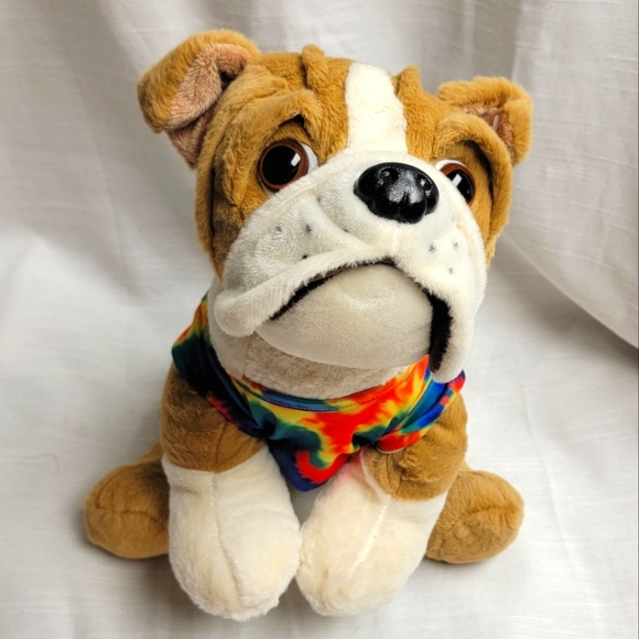 teddy brown bulldog